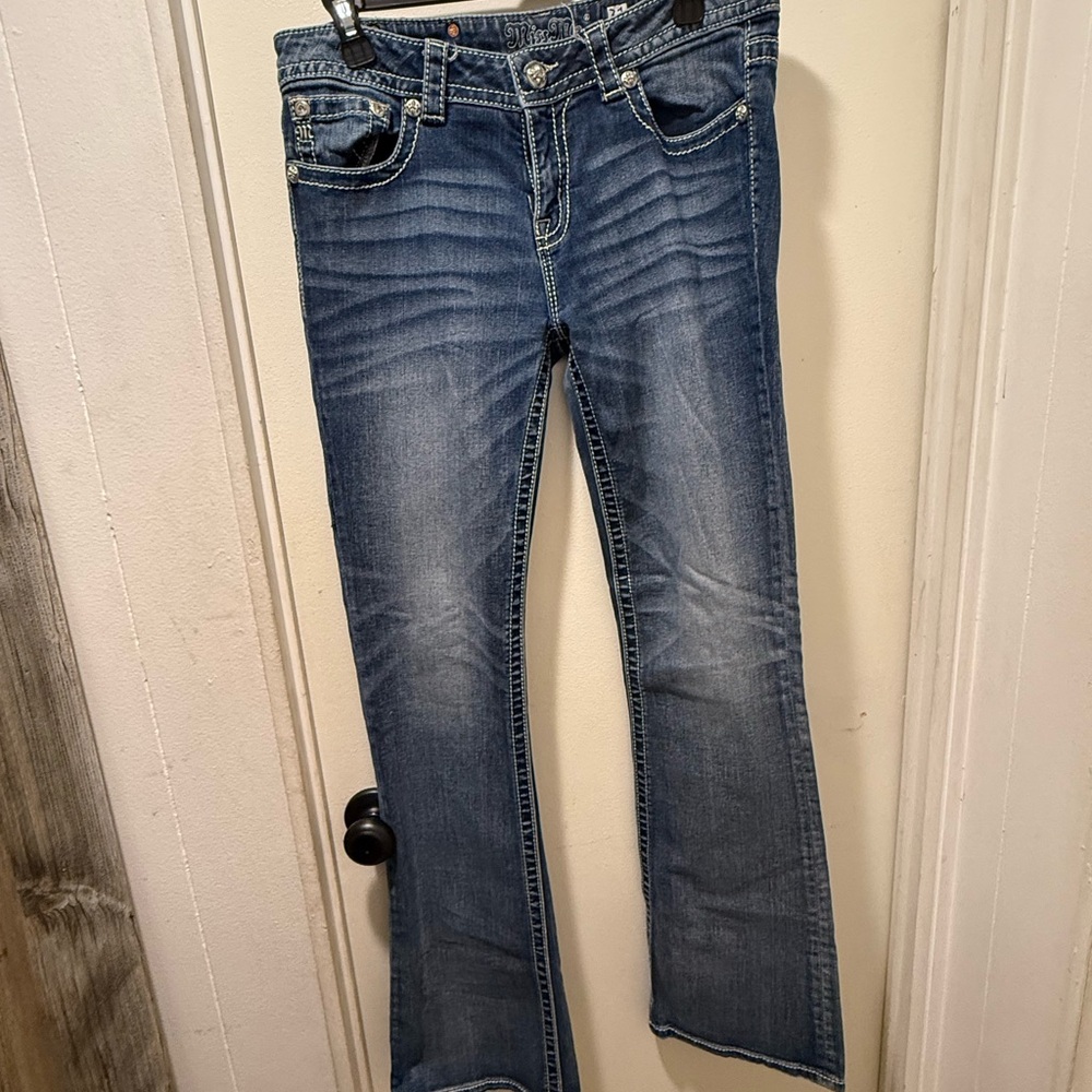 Miss Me Blue Boot Cut Jeans